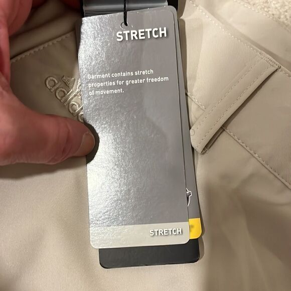 Adidas Golf ClimaLite Light Beige Golf Pants Size 36 X 34L -$99 New-NWT - Picture 5 of 11